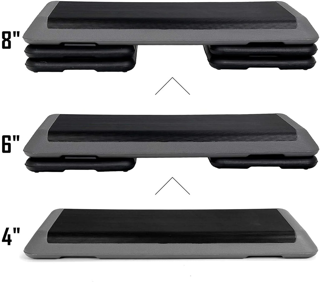 43'' Adjustable Aerobic Exercise Stepper Platform E38423