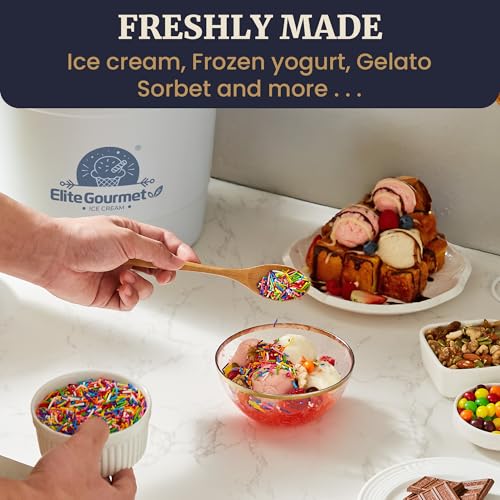 4Qt Electric Ice Cream Maker W598