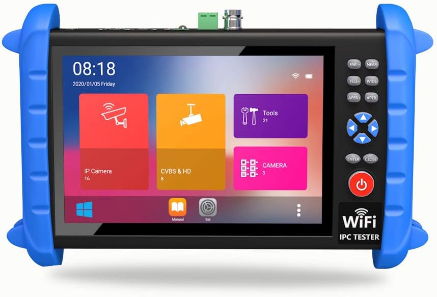 7 Inch IP Camera Tester Monitor with HDMI in&Out R815