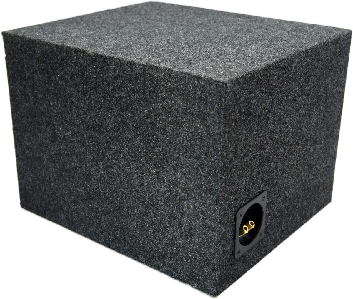 Single 10 Vented Subwoofer Stereo Sub Box Ported Enclosure 5/8 MDF K978