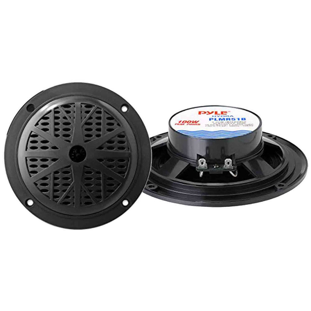 Receiver Stereo (Black) with 100W Speakers, Antenna, Amplifier and Speaker Wire C354