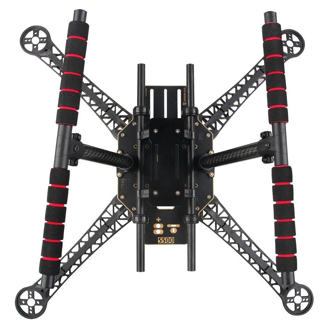 Quadcopter Fuselage Frame Kit PCB Version with Carbon Fiber Landing Gear Skid S8966