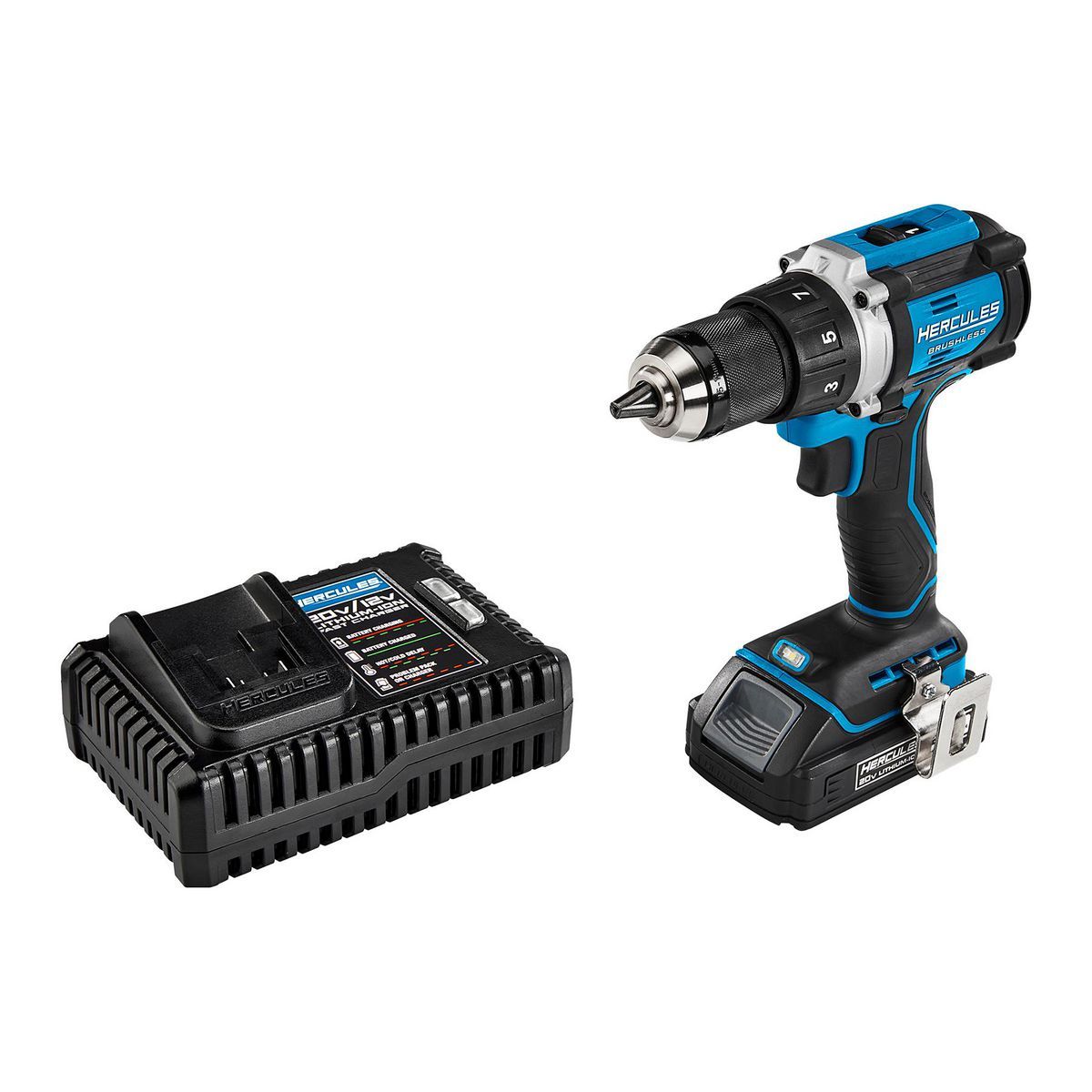 20V Brushless Cordless 1/2 in. Drill/Driver Kit with Battery and Charger R1573