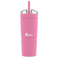 24oz Vacuum Insulated Stainless Steel Tumbler with Straw 2 Pack M93074