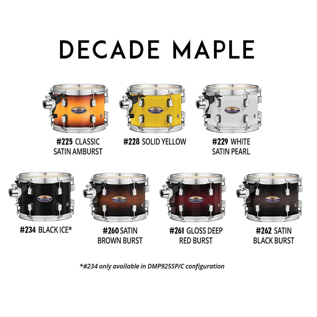 Satin Brown Burst Maple Floor Tom H99839