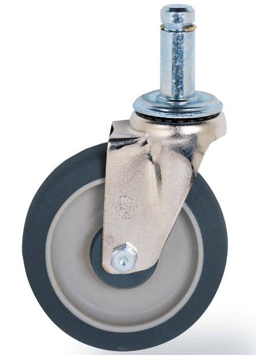 6x22 Polyurethane Swivel Stem Caster Set J58368