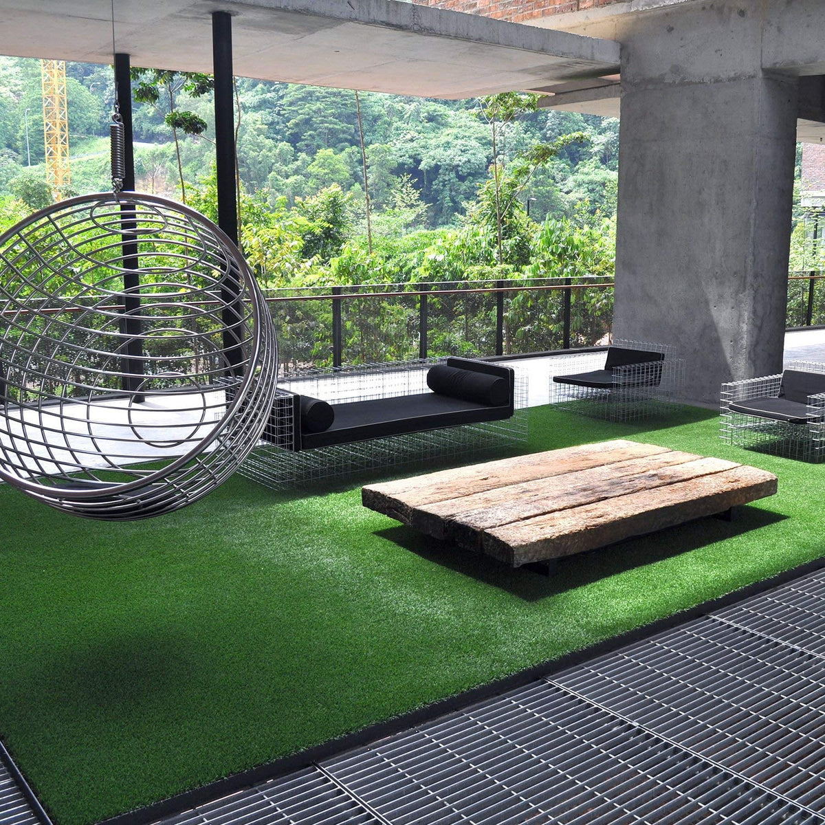 6.5'x10' Artificial Grass Synthetic Turf Indoor/Outdoor Area Rug Y438