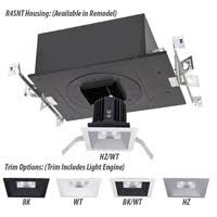 Black Shallow Regressed Trim LED Module W9827