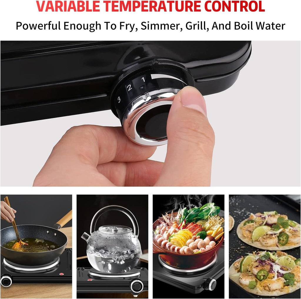 1800W Portable Double Electric Hot Plate G220589