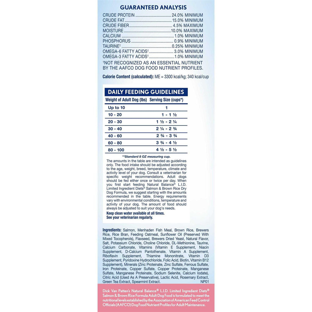 Limited Ingredient Dry Dog Food U6375