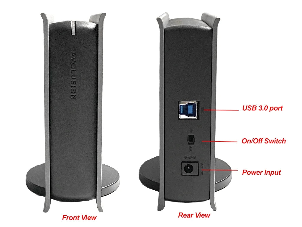 2TB USB 3.0 External Gaming Hard Drive (Grey) N78792