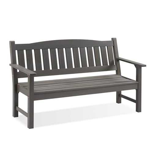 2-Person All-Weather Poly Lumber Outdoor Bench S6764