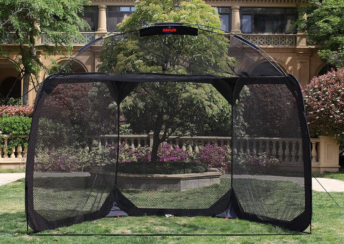 Batting Cage Baseball Softball Net with Frame and Carry Bag D5581