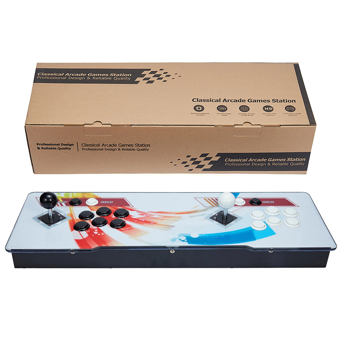 8000 Games in 1 Arcade Game Console F552