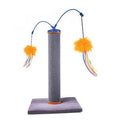 Carpet Cat Scratching Post with Spinning Wand N69845