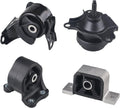 4Pcs Engine Motor Mount for Honda CRV 2.4L L4 2002-2006 Automatic Transmission Pack of 2 Y71317