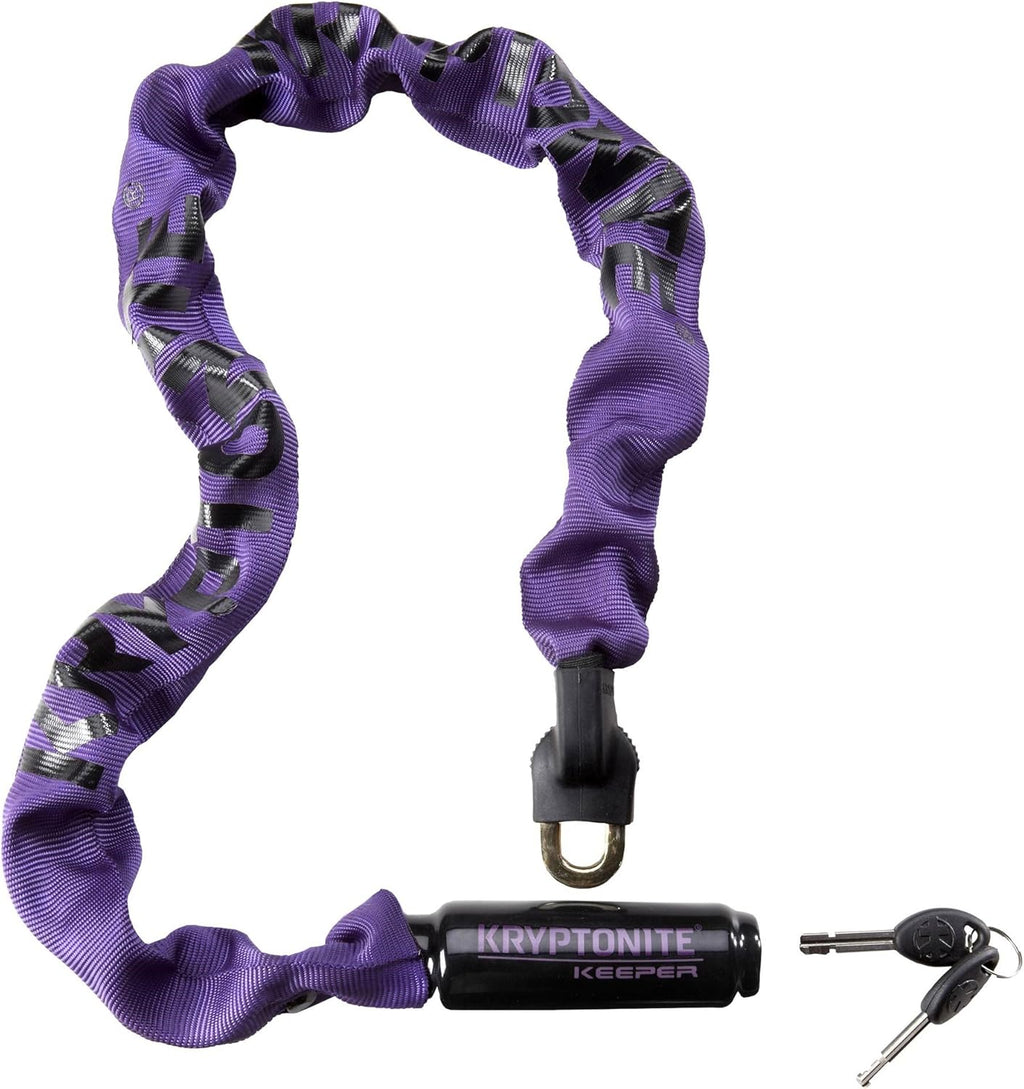 Gray Integrated Bicycle Lock Chain, 33.5-Inch, Pack of 2 L615
