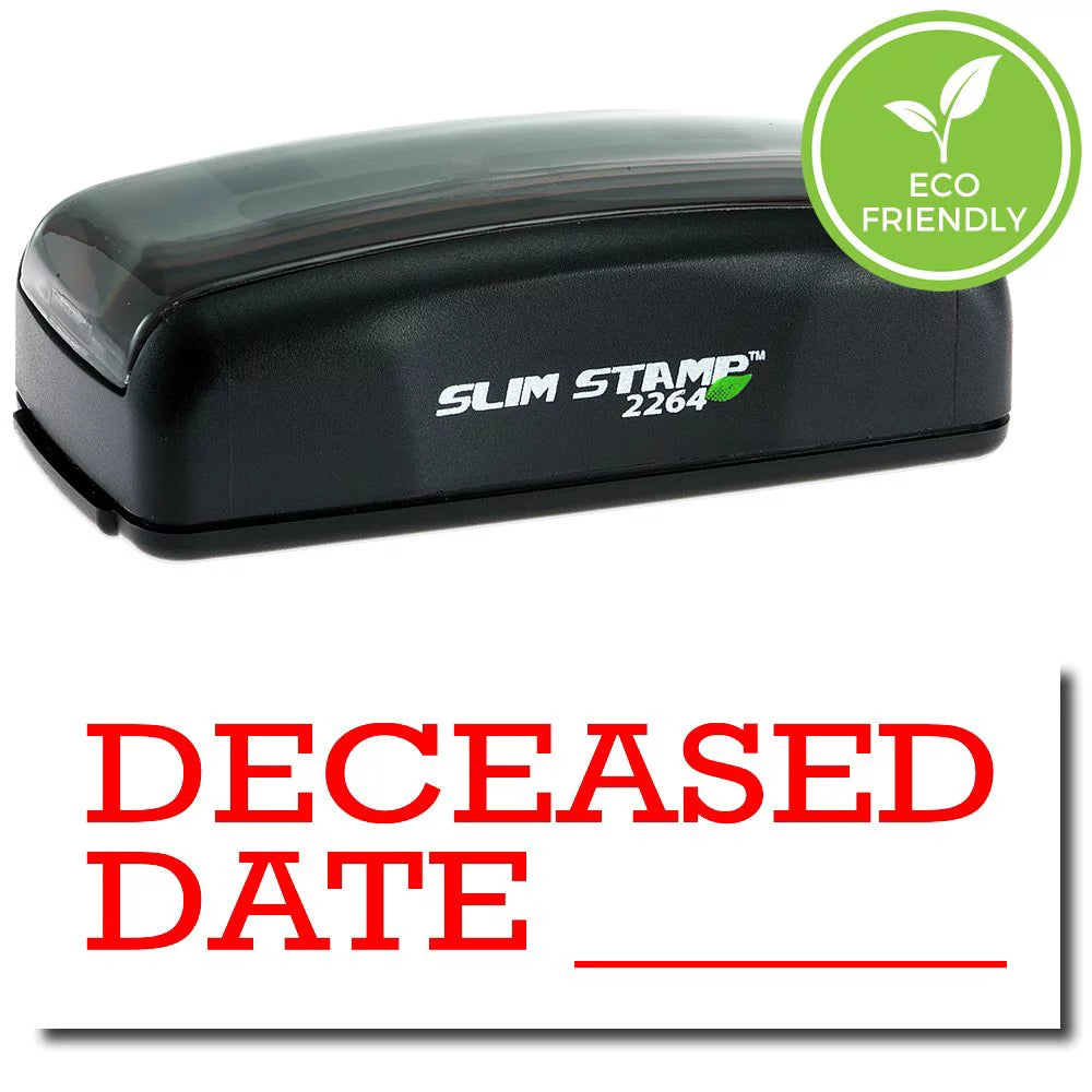 Pre-Inked Date Stamp with Pink Ink Y149612