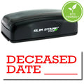 Pre-Inked Date Stamp with Pink Ink Y149612