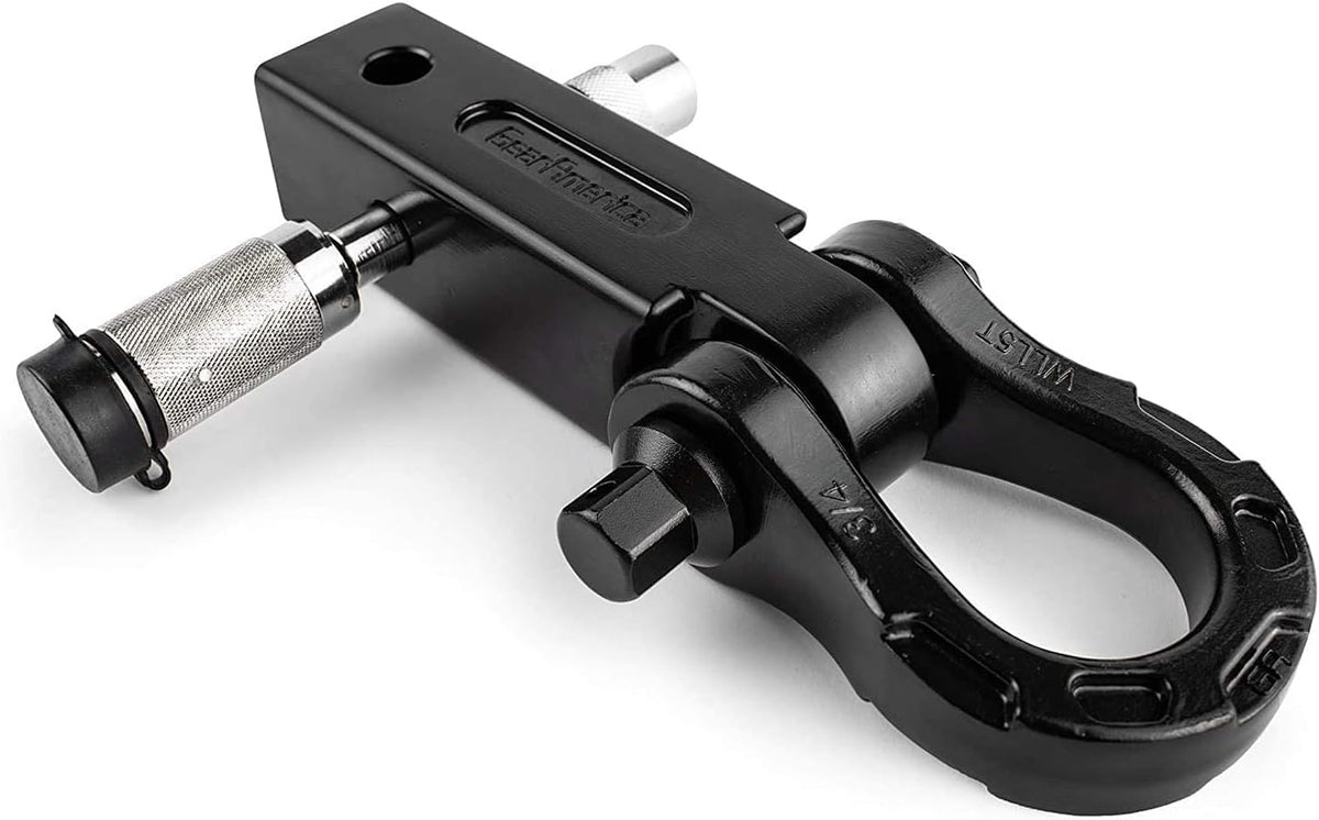 Red Aluminum Hitch Receiver Bundle with Hitch Lock Y544044