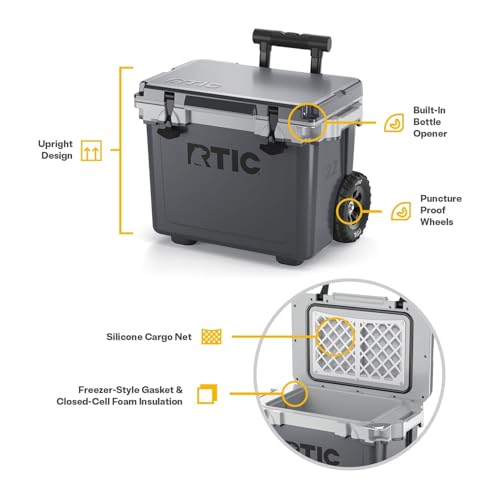 22 QT Ultra-Light Wheeled Hard Cooler L42736