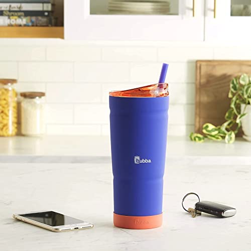 24oz Vacuum Insulated Stainless Steel Tumbler with Straw 2 Pack M93074