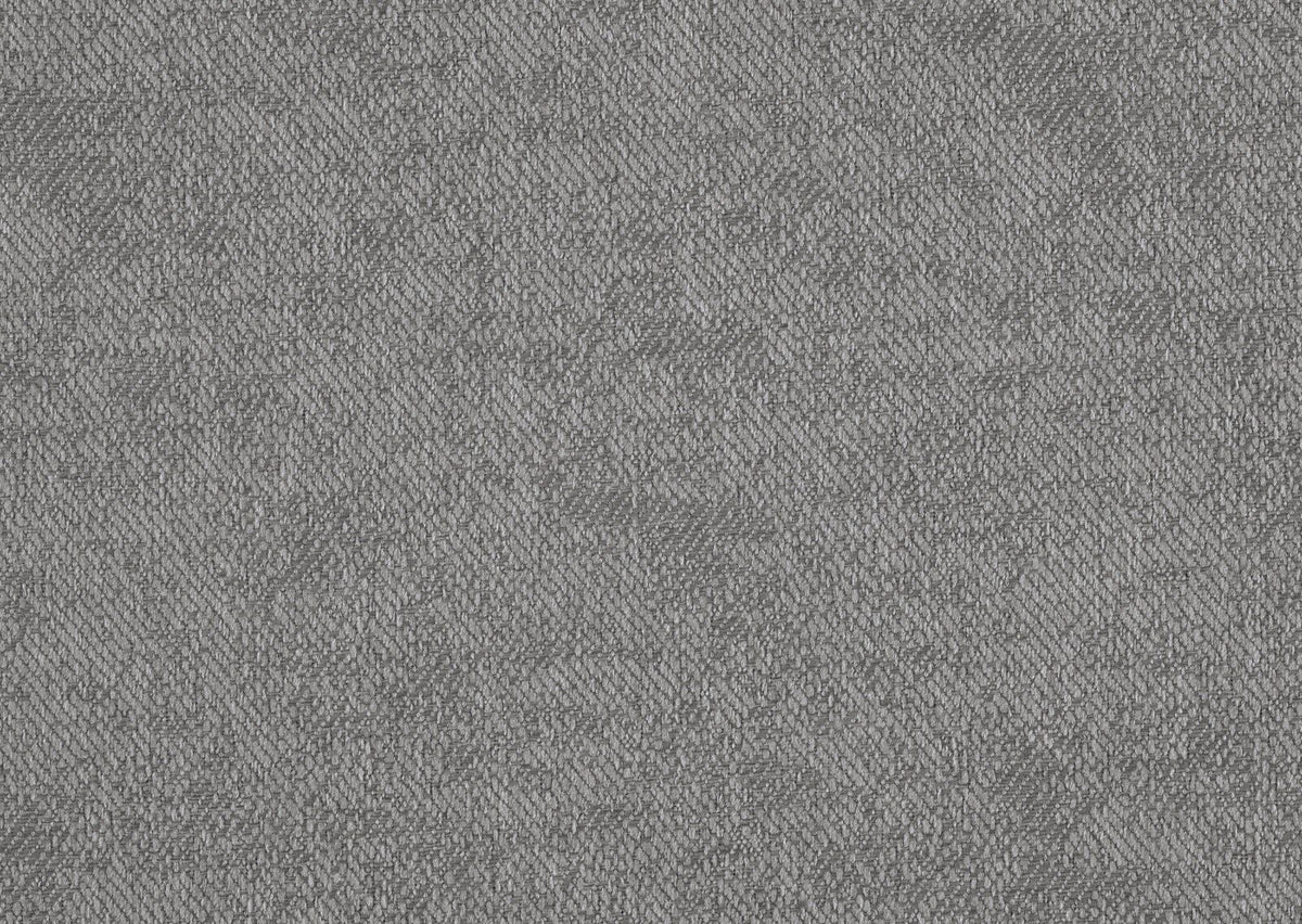 Grey Textured Fabric Convertible Sofa with Wooden Legs Y83661