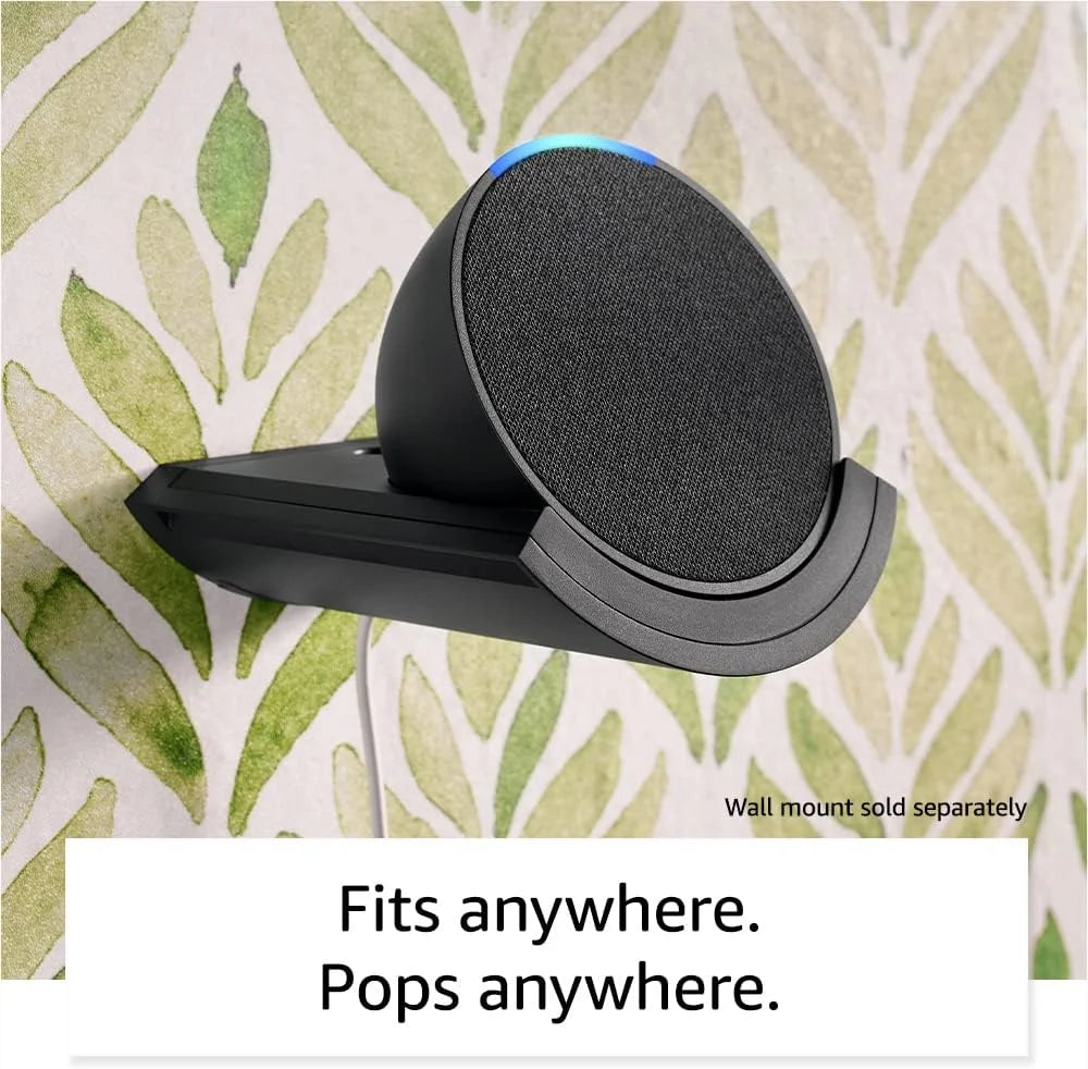 Compact Smart Speaker with Alexa Glacier White L5207
