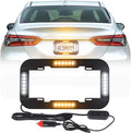 Red and Blue 13.5 inch 24 LED License Plate Strobe Lights Pack of 2 N673373