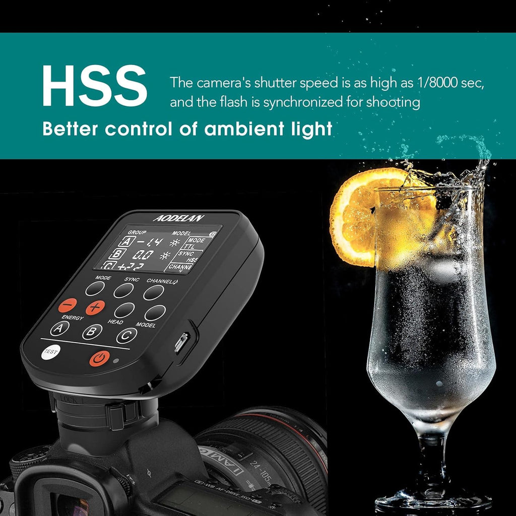 TTL Flash Trigger for Olympus Cameras, 1/8000s HSS F884
