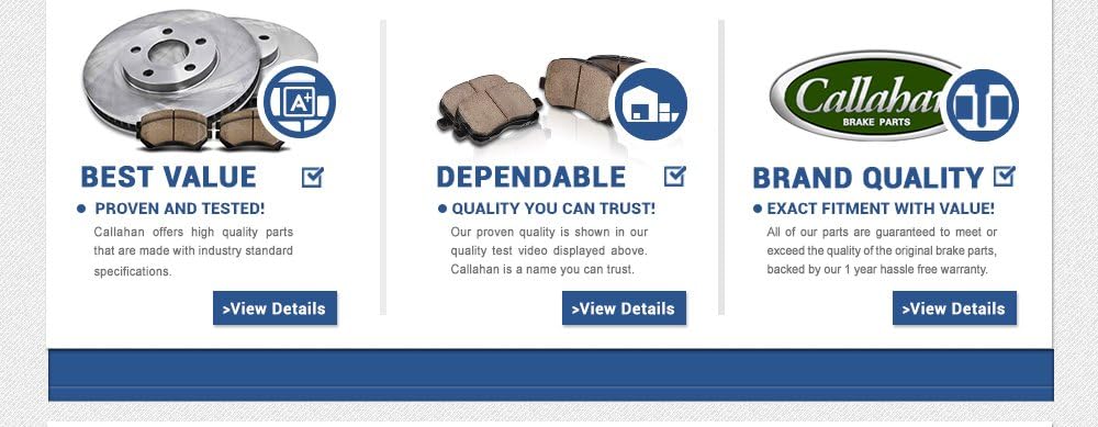 5 Lug Brake Rotors and Metallic Brake Pads E88325