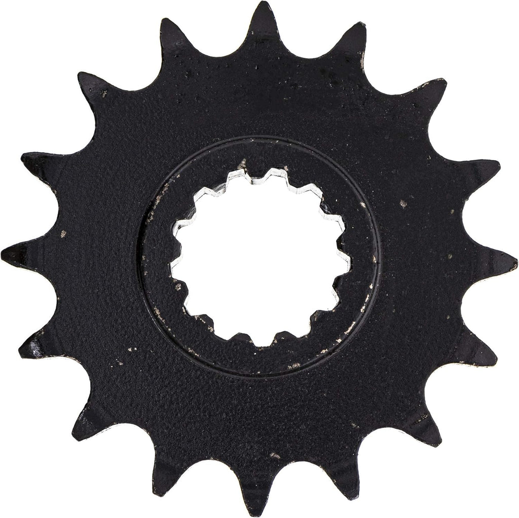 Drive Sprocket Chain Combo Front 16 Rear 42 Tooth 530HZ Standard 120 Links Pack of 2 F8475