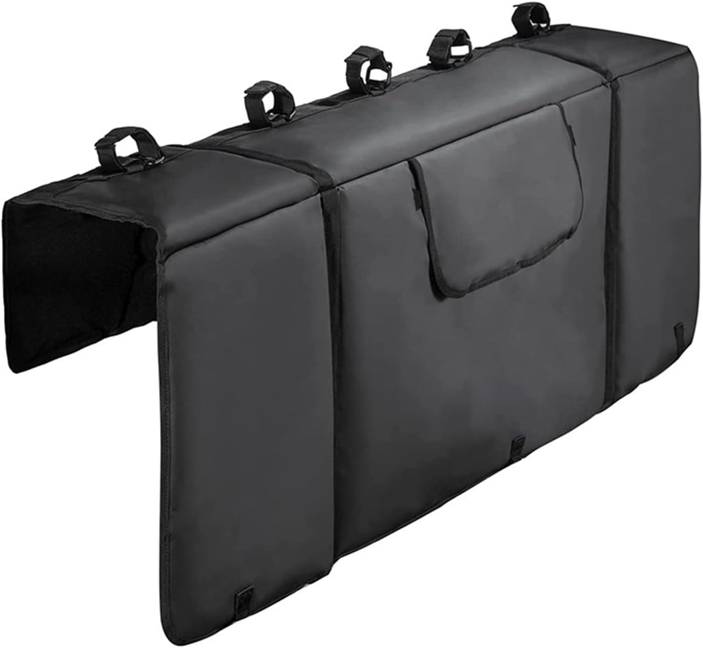 Tailgate Pad for Mountain Bikes with Tool Pockets and Bike Fixing Straps X767016