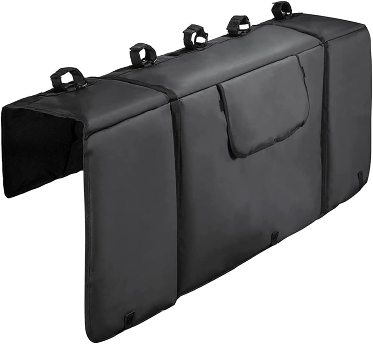 Tailgate Pad for Mountain Bikes with Tool Pockets and Bike Fixing Straps X767016
