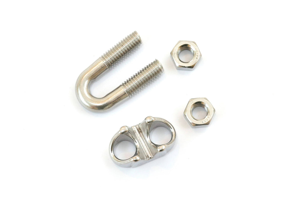 Stainless Steel Wire Rope Cable Clips 1/4 Inches 6mm R6900