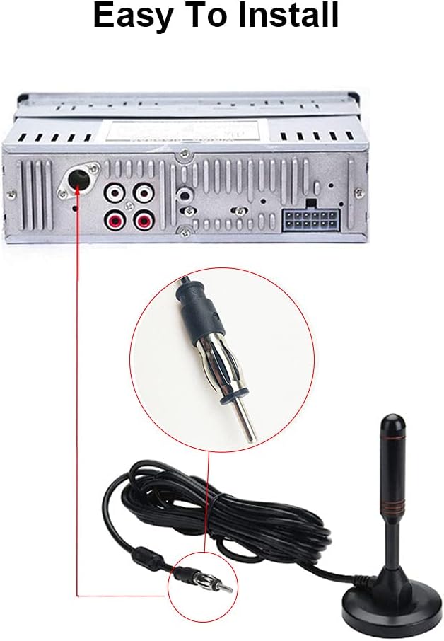 16ft Magnetic AM FM Car Antenna H767