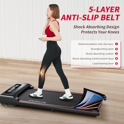 Walking Pad Treadmill with Remote Control A1414