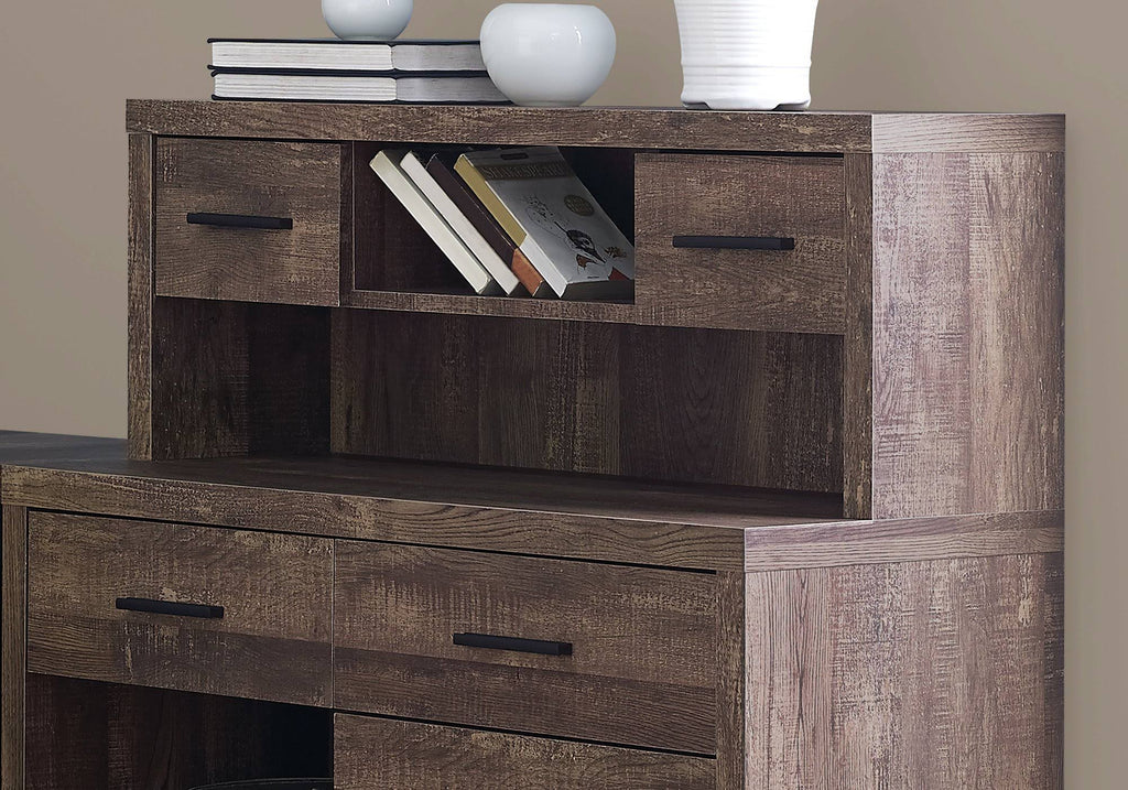 Grey Reclaimed Wood Computer Desk V728832