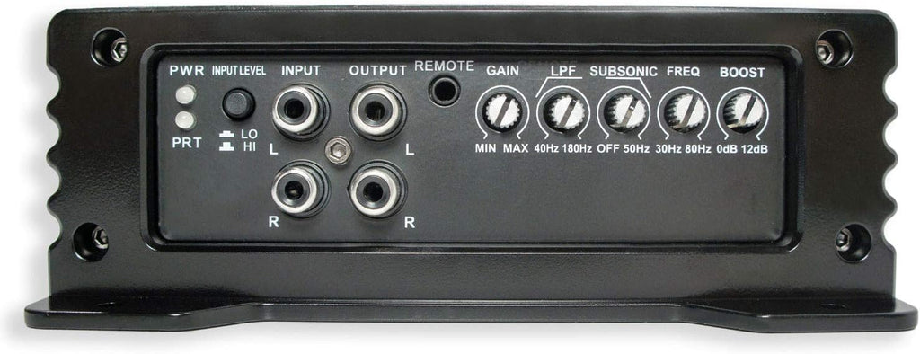 6.75 Loaded Sealed Sub Box Bundle with Amplifier & Amp Kit N25792