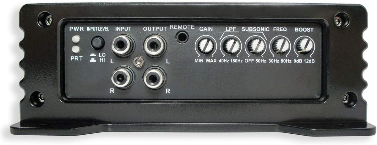 6.75 Loaded Sealed Sub Box Bundle with Amplifier & Amp Kit N25792