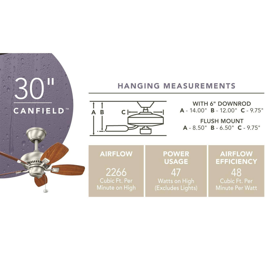 White Ceiling Fan K1596