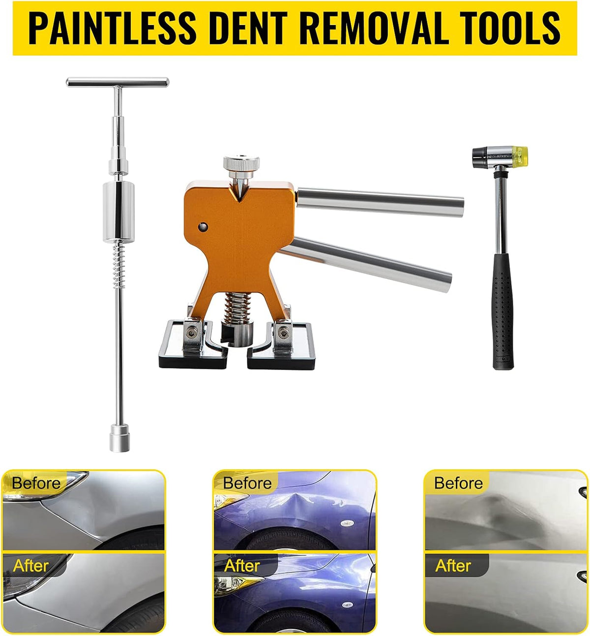 53 PCS Paintless Dent Repair Tool Kit O857652
