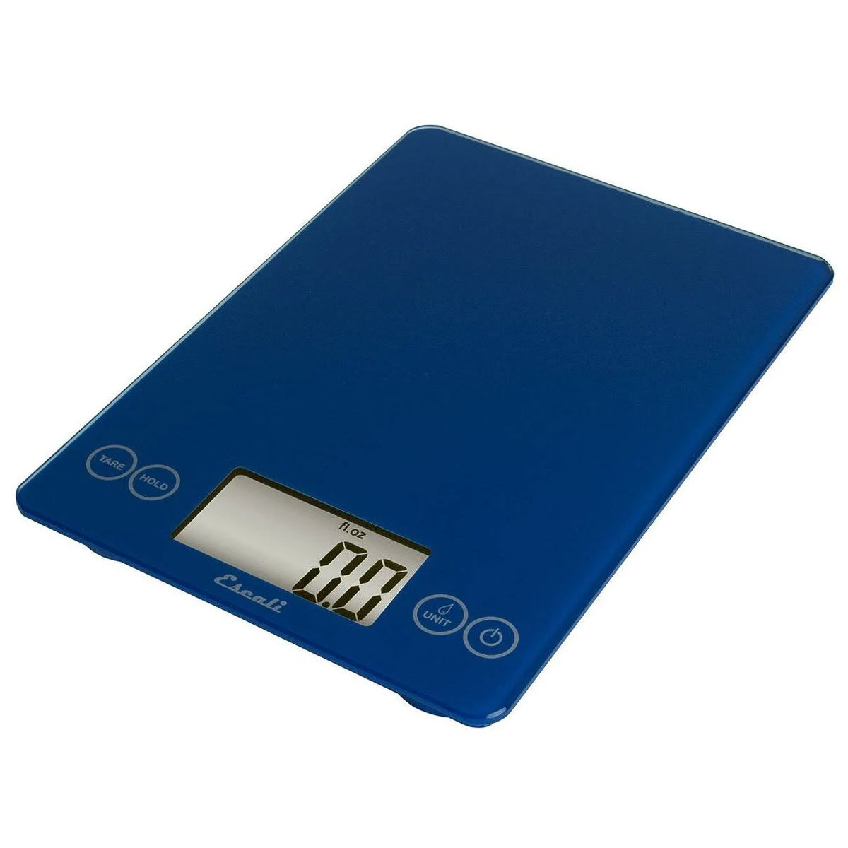 Glass Digital Scale Electric Blue E146