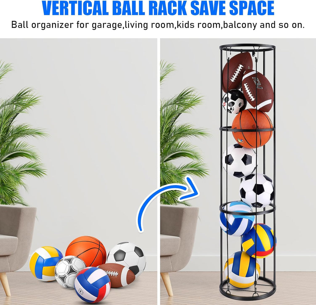 3 Layer Vertical Ball Storage Rack Z90882