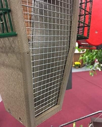 Poly Split Peanut Bird Feeder with Suet Cages A432928