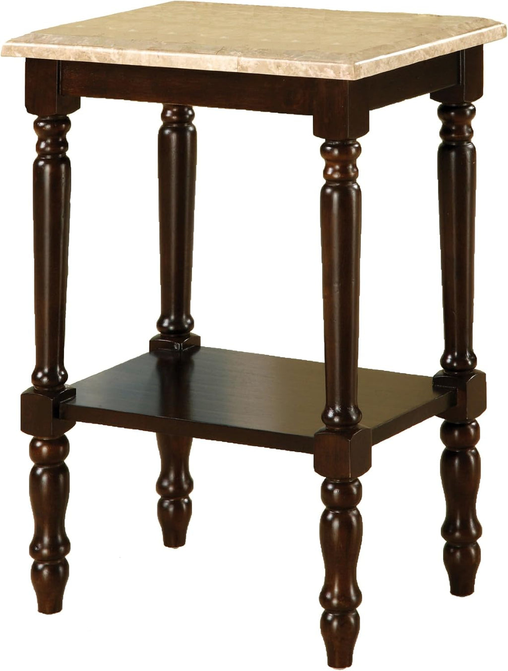 Round Stand with Genuine Marble Top P23721