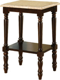 Round Stand with Genuine Marble Top P23721