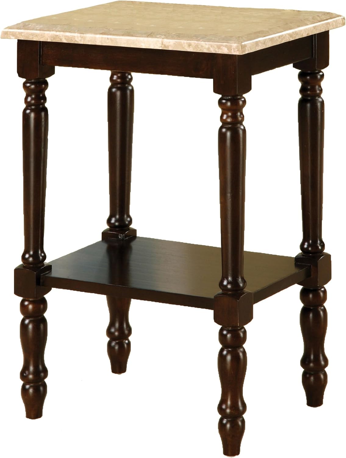 Round Stand with Genuine Marble Top P23721