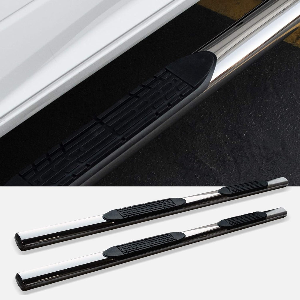 Stainless Steel 4 Oval Side Step Nerf Bars G579