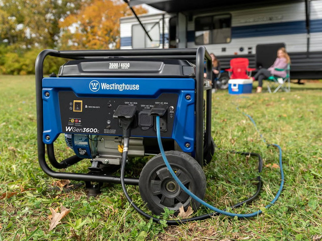 Gas Powered Portable Generator with CO Sensor J385